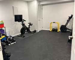Home gym & Basement Remodeling Services Grimes, Iowa